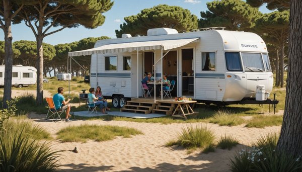 Emplacement idéal pour votre location mobil home morbihan