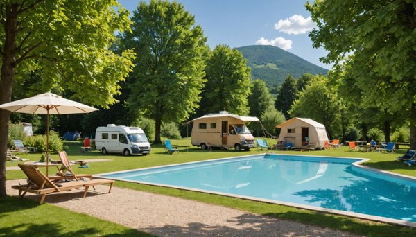 Camping piscine haute-loire guide : détente