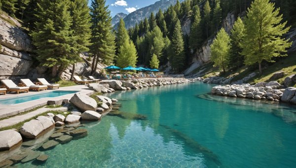Baignade en été dans les hautes-alpes : rivières et piscines au domaine des 2 soleils