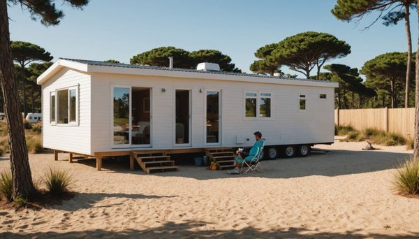 Camping Les Sables d'Olonne avec piscine - Quels sont les restaurants et les commerces situés à proximité ?