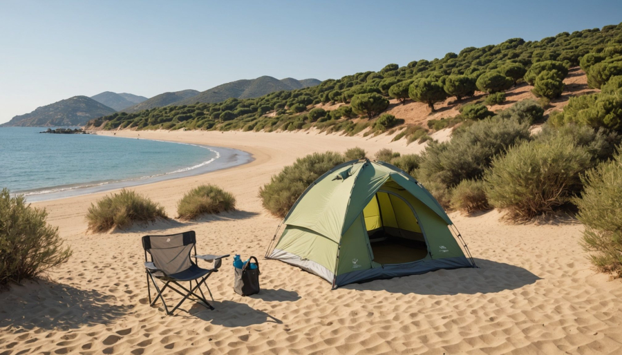 Voyager sous tente a argeles : nature, plage et detente